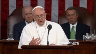 Pope Francis addresses Joint Session of Congress – FULL SPEECH CSPAN [upl. by Ahsenid]