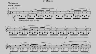 Stavros Angelou  Prelude and Dance I for Guitar 2016 ScoreVideo [upl. by Hanway]