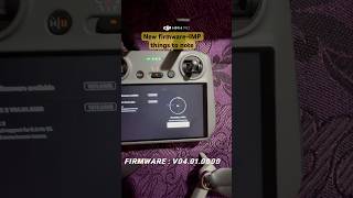 New firmware update  THINGS TO TAKE CARE OFF TO AVOID ANY ISSUES djimini4pro drone tips [upl. by Onairda]