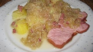 Thermomix TM 31  All in One  Sauerkraut mit Kassler und Kartoffeln [upl. by Oberstone661]