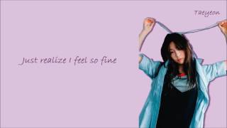 Taeyeon태연  Feel so Fine 날개 Lyrics HanRomEng [upl. by Dressel]