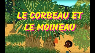 Le corbeau et le moineau  Comptine dAfrique pour bébés avec paroles [upl. by Ahtnamas664]