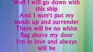 Dido  White Flag with Lyrics [upl. by Anon]