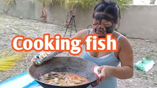 Cooking fish [upl. by Onia]