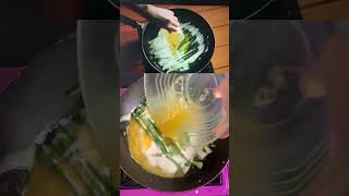 Pajeon Food recipes at love next door cooking koreanfood streetfood [upl. by Lib]