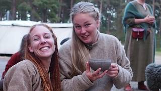 GLAMPING  Viking Festival with Songleikr [upl. by Tnilk945]