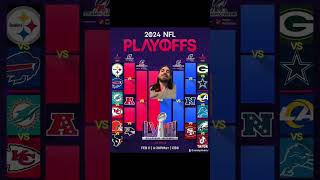 NFL Playoff Bracket 2024 [upl. by Yttig]