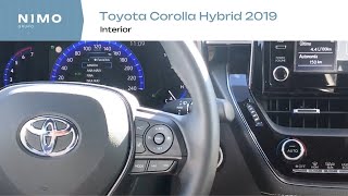 Toyota Corolla Hybrid 2019 interior [upl. by Galven]