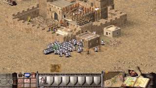 Stronghold Crusader Helms Klamm 6  Lets Play German [upl. by Cerracchio859]