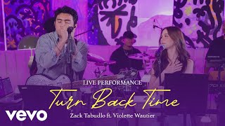 Zack Tabudlo  Turn Back Time Official Live Performance ft Violette Wautier [upl. by Ainival]