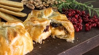 Baked Brie in Puff Pastry Recipe [upl. by Flam43]