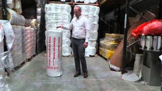 Rockwool Acoustic Insulation  Rockwool Rollbatt 100mm 150mm and 170mm Review [upl. by Austine]