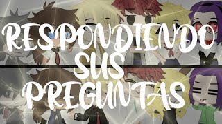 FHSOFHS RESPONDEN A TUS PREGUNTAS 👌✨  PARTE 1  FHS Gacha Club [upl. by Ydda]