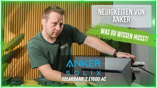 Mehr Speicher mehr Nutzen 🔋 Der Anker Solarbank 2 E1600 ACSpeicher in Aktion ☀️⚡️ [upl. by Haimorej]