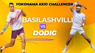 Nikoloz Basilashvilli Vs Matej Dodig ATP Yokohama Challenger [upl. by Marjie388]