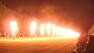 Feu dartifice des grandes eaux nocturnes du Château de Versailles Été 2019 [upl. by Noonan]