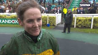 Rachael Blackmore my Grand National ride has “a massive chance”  Racing TV [upl. by Dario]