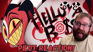 HELLUVA BOSS PILOT REACTION [upl. by Ttennej94]