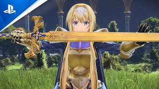 SWORD ART ONLINE Alicization Lycoris  Opening Movie  PS4XB1PC [upl. by Ahtoelc850]