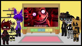 FNAF 1 React to quotEncryption Songquot  Gacha Club  FNAF  MyAU 20 [upl. by Linders345]