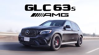 2019 MercedesAMG GLC63S Review  Get Groceries amp Set Lap Times [upl. by Malim]