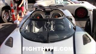 CLOSEUP VIEW OF FLOYD MAYWEATHERS NEW 48M KOENIGSEGG CCXR TREVITA [upl. by Hitchcock]