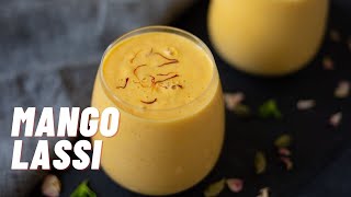 Mango Lassi Recipe [upl. by Einalem]