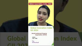 GLOBAL INNOVATION INDEX 2024shorts [upl. by Aitram]