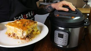 МУСАКА ПРИГОТВЕНА В INSTANT POT DUO CRISP [upl. by Jankey641]