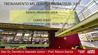 Tutorial minha primeira aula no TEAMS O que fazer [upl. by Inait723]