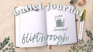 BULLET JOURNAL FLIPTHROUGH 39  Custom Journal Flipthrough  2022 Bullet Journal Setup [upl. by Adlin769]