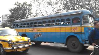 Street view near Chowringhee and Esplanade Market Kolkata india [upl. by Nedlog]