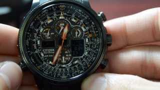 Citizen EcoDrive Navihawk JY803504E Unboxing [upl. by Cela]