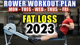 2023 FULL WEEK Rowing Guide for Fat Loss [upl. by Enneiviv843]