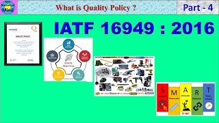 IATF 16949 2016 Part4  What is Quality Policy amp objective  in tamil  New mechanical mind [upl. by Ymij]