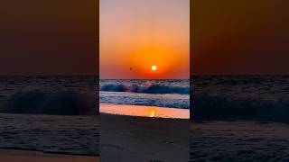 Ashdod beach at sunset 🌅 israel ashdod sunset [upl. by Eannyl]