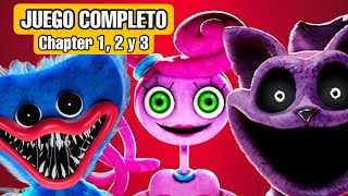 POPPY PLAYTIME CHAPTER 1 2 amp 3 JUEGO COMPLETO en ESPAÑOL quotFull Gamequot [upl. by Hsac]