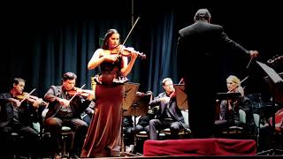 Aisha Syed performs Brahms violin concerto in Argentina [upl. by Kung]