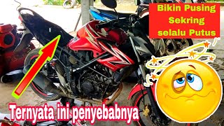 Penyebab Sekring CB 150 R Gampang Putus Tutorial Cara mengatasinya CB old Ternyata [upl. by Leahcimluap]