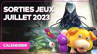 Toutes les SORTIES JEUX VIDEO JUILLET 2023 [upl. by Safier557]