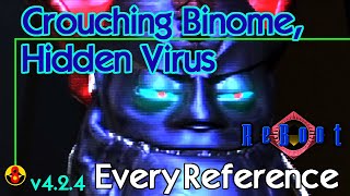 Crouching Binome Hidden Virus  Every Reference in ReBoot  v424 [upl. by Jerri]