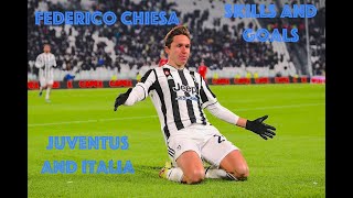 Federico ChiesaSkills Speed and Goals 20202024 [upl. by Akemat]