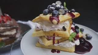 Belgische Waffeln rezept waffelteig rezept einfaches waffelrezept 🧇 [upl. by Jill]