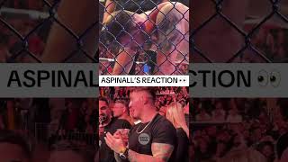 Aspinall reacts to Jones beating Miocic at UFC309 👀 [upl. by Ransom865]