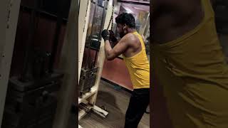 ￼ my first triceps setgymmotivation youtubeshorts gymyoutubeshorts inspiration motivational ♥️ [upl. by Sisxela]