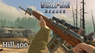 World War Heroes New Map Hill 400  Exploration amp Gameplay 🔥 [upl. by Nesila320]