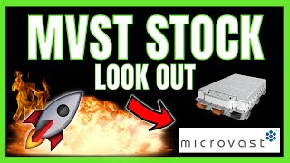 MVST STOCK MICROVAST KNOW THIS  MVST Price Prediction  Technical Analysis [upl. by Millburn702]