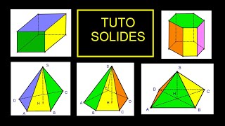 Tutoriel pour bien tracer des SOLIDES en perspective cavalière [upl. by Silva]