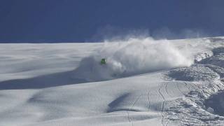 Warren Smith skiing powder  SaasFee  Spring 2011mp4 [upl. by Fonville]