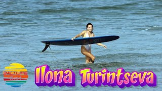 Ilona Turintseva  Batubolong Canggu  Longboard surf [upl. by Betty]